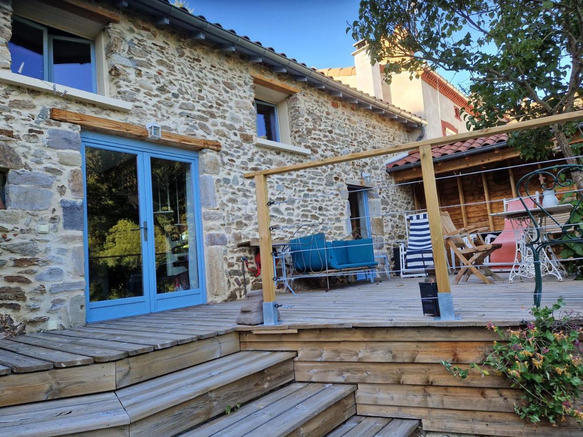 La Maison Du Vigneron Auzon Kültér fotó