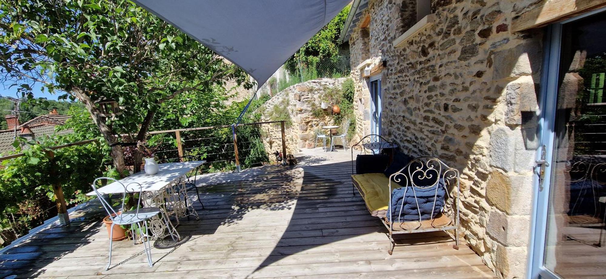 La Maison Du Vigneron Auzon Kültér fotó